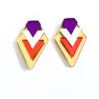 Diamond morado naranja 1