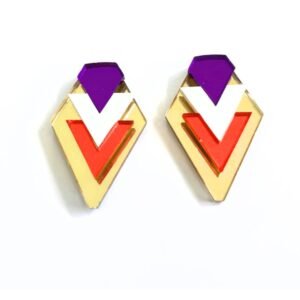 Diamond morado naranja 1