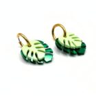 Monstera doble aro verde 2