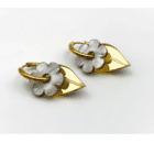 mini flor blanco nacar