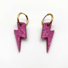 rayo aro fucsia purpurina 1