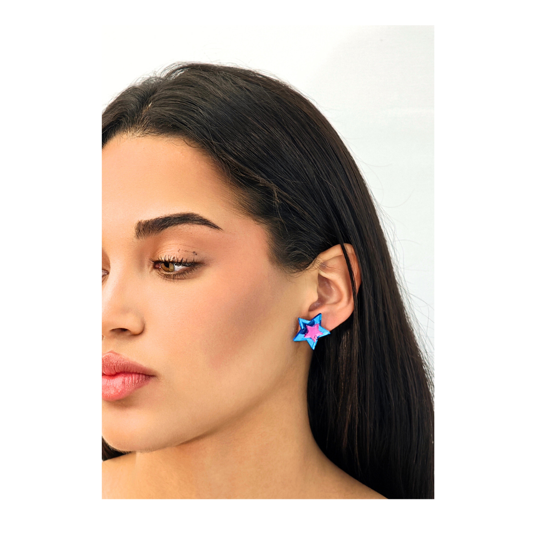 estrella mini azul fucsia 3